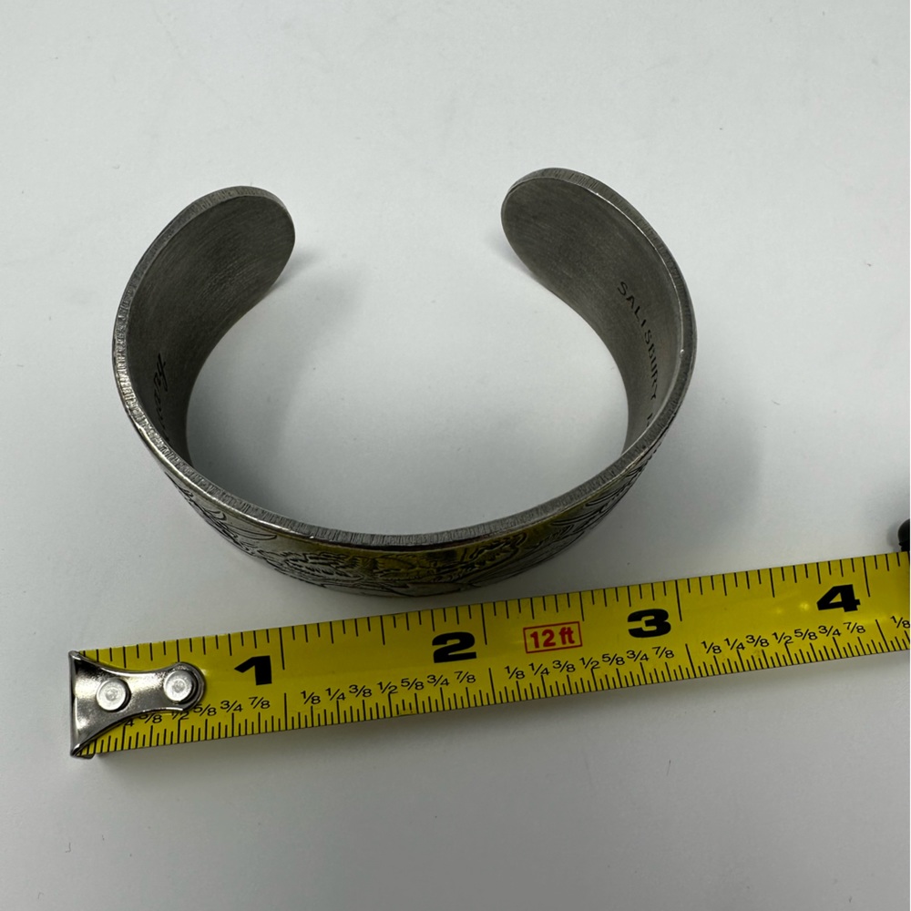 Salisbury pewter cuff bracelet - Picture 5 of 6